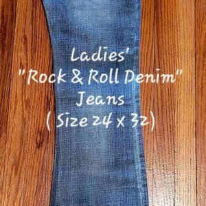 Ladies' "Rock & Roll Denim" Jeans (Size 24 x 32)